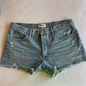 AGOLDE Parker Long Vintage Jean Shorts